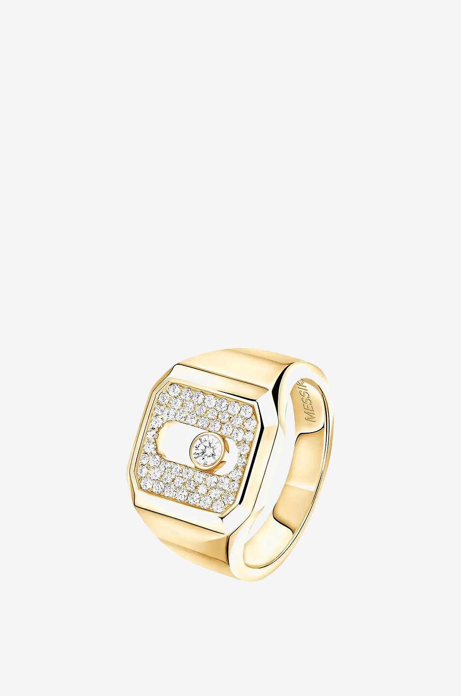 MESSIKA Siegelring aus Roségold und Diamanten Move Joaillerie Pavée Damen GOLDEN 1