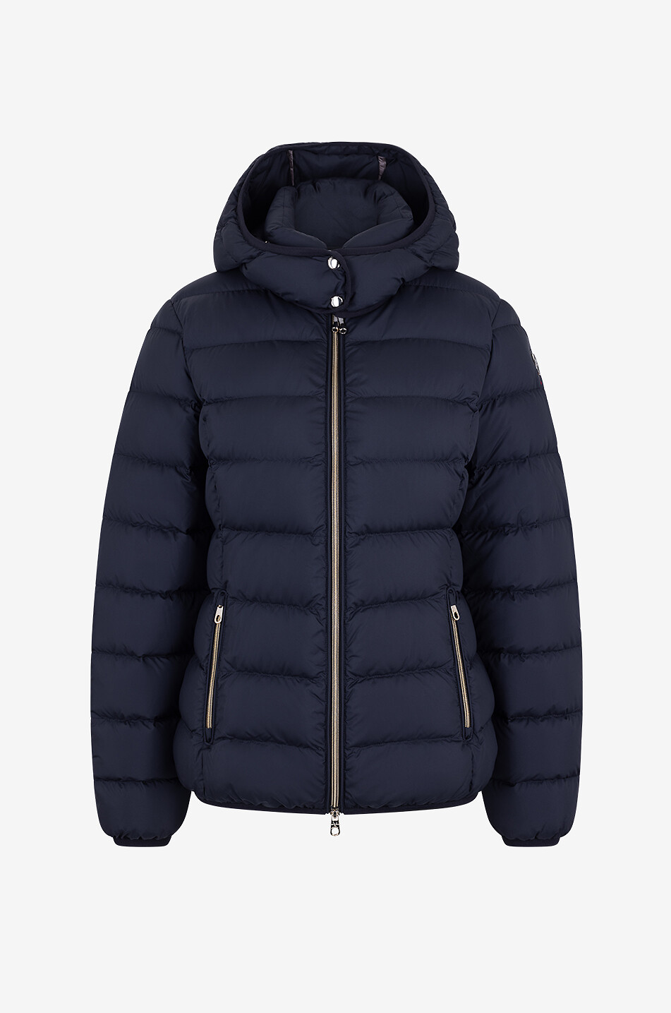 Matt Stella hooded cinched light-weight down jacket