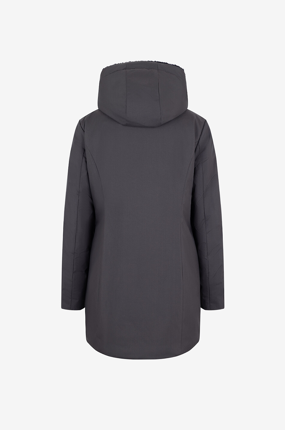 Taillierter Daunenparka mit Kapuze Yamana