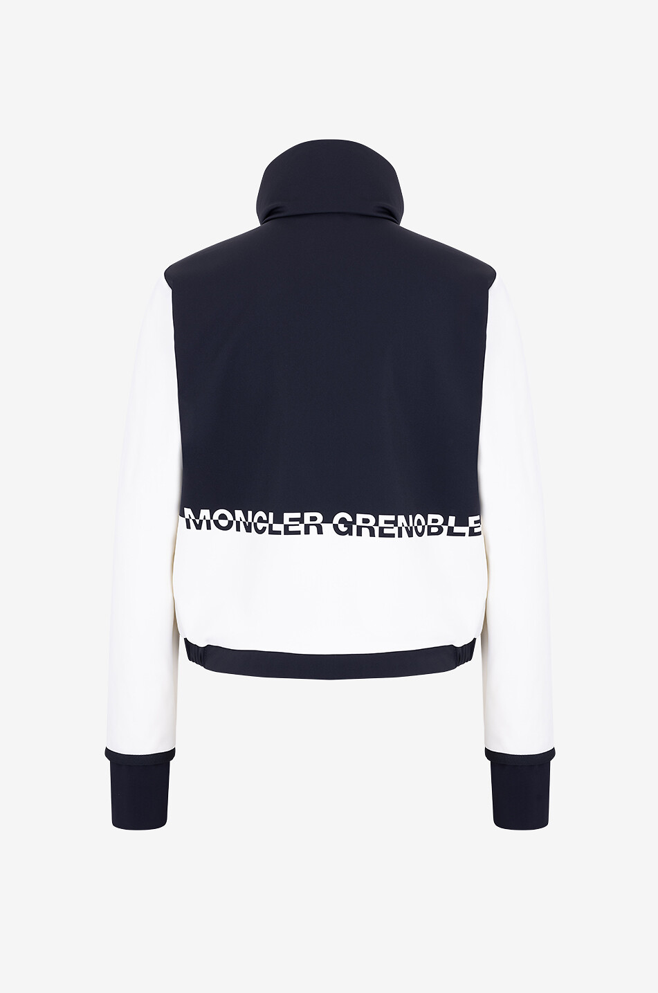 MONCLER GRENOBLE Performance & Style fleece jacket with down parts Women WHITE 2
