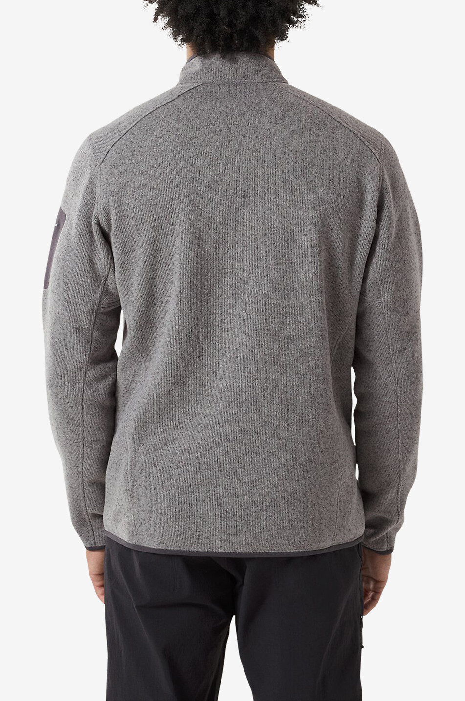 ARC'TERYX Covert fleece jacket with stand-up collar Women GREY 4