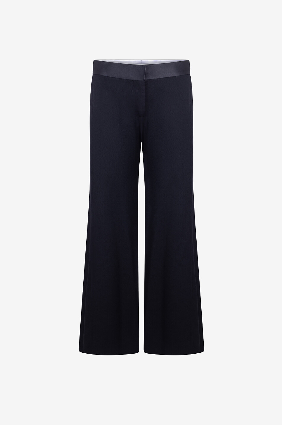 【CTHY】TROMPE-L’OEIL FADE WIDE PANTS Balenciaga - Trompe L\u0027oeil Cotton-Molleton Trousers - Blue Balenciaga