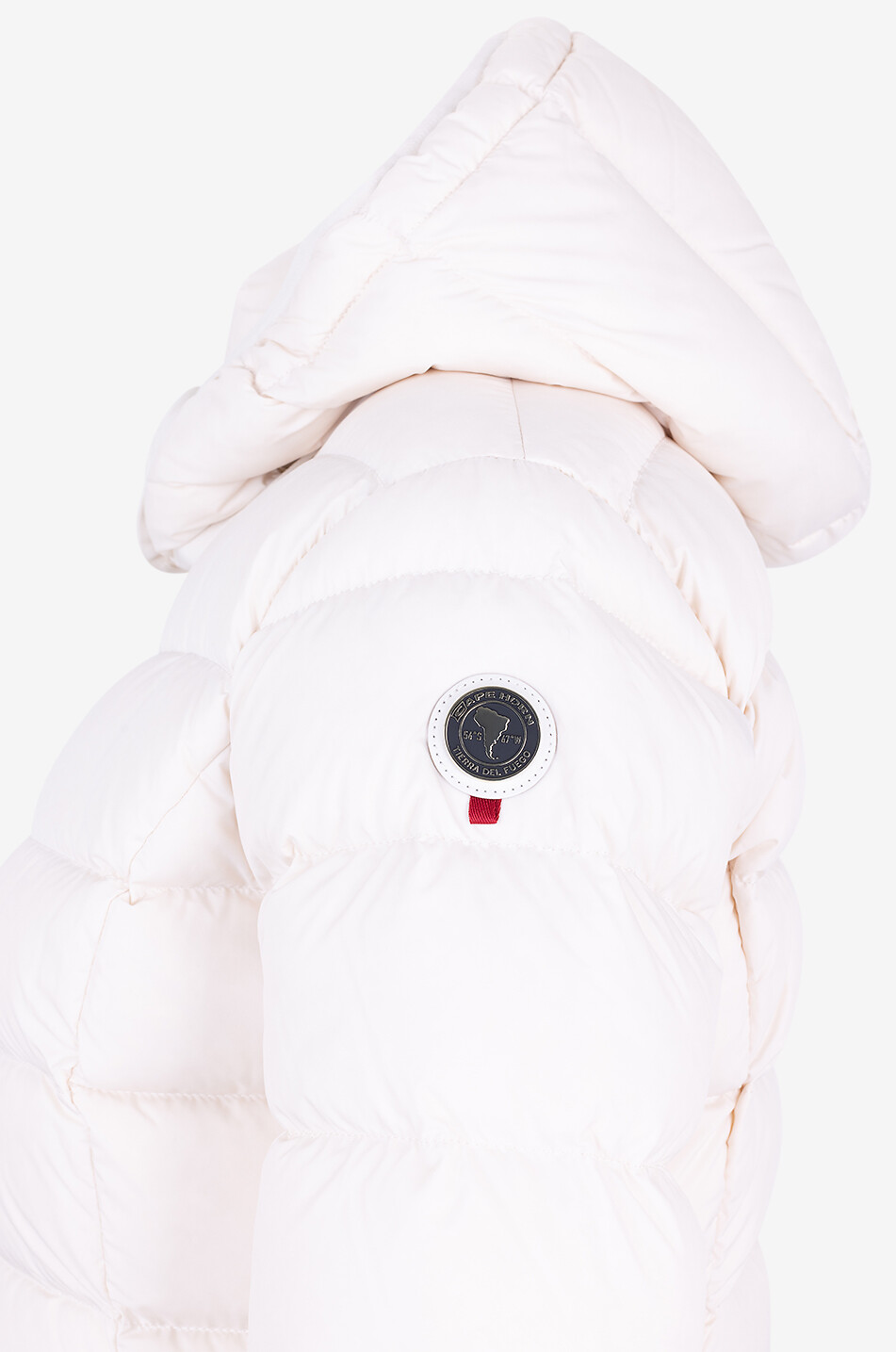 Leichte taillierte Daunenjacke mit Kapuze Matt Stella