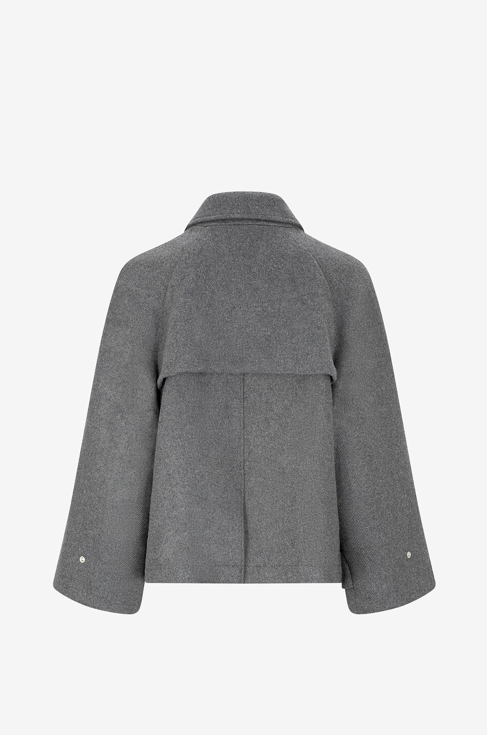 BALZAC PARIS Beauny cropped boxy coat Women GREY 2