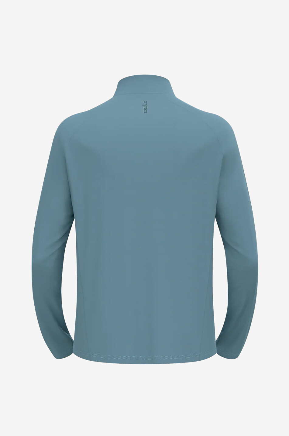 ODLO Gilet de running The Essential Ceramiwarm mid layer half ziP Homme BLEU FONCE 2