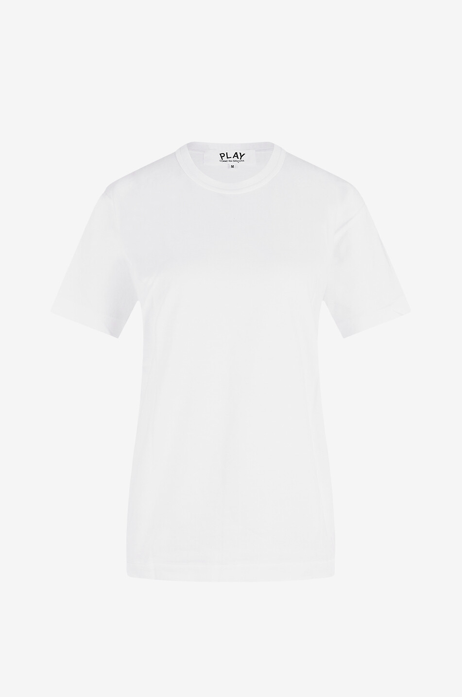 COMME DES GARCONS PLAY Red Heart cotton short-sleeved T-shirt Women WHITE 1