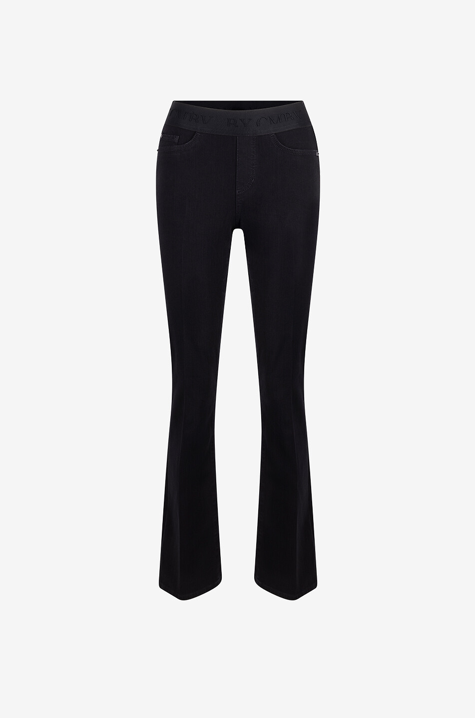 CAMBIO Bootcut-Jeans aus Baumwolle Philia Damen SCHWARZ 1