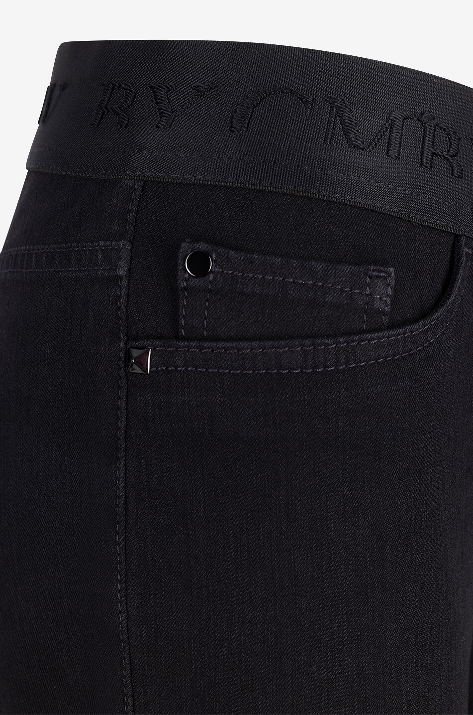 CAMBIO Bootcut-Jeans aus Baumwolle Philia Damen SCHWARZ 3