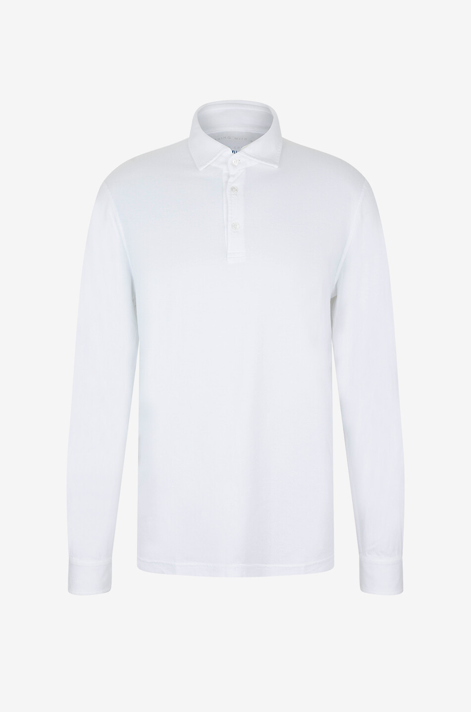 Polo à manches longues en coton Zero Giza