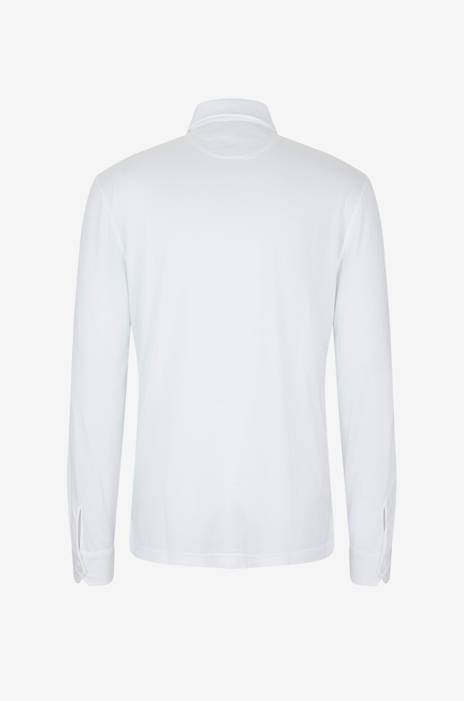 Polo à manches longues en coton Zero Giza