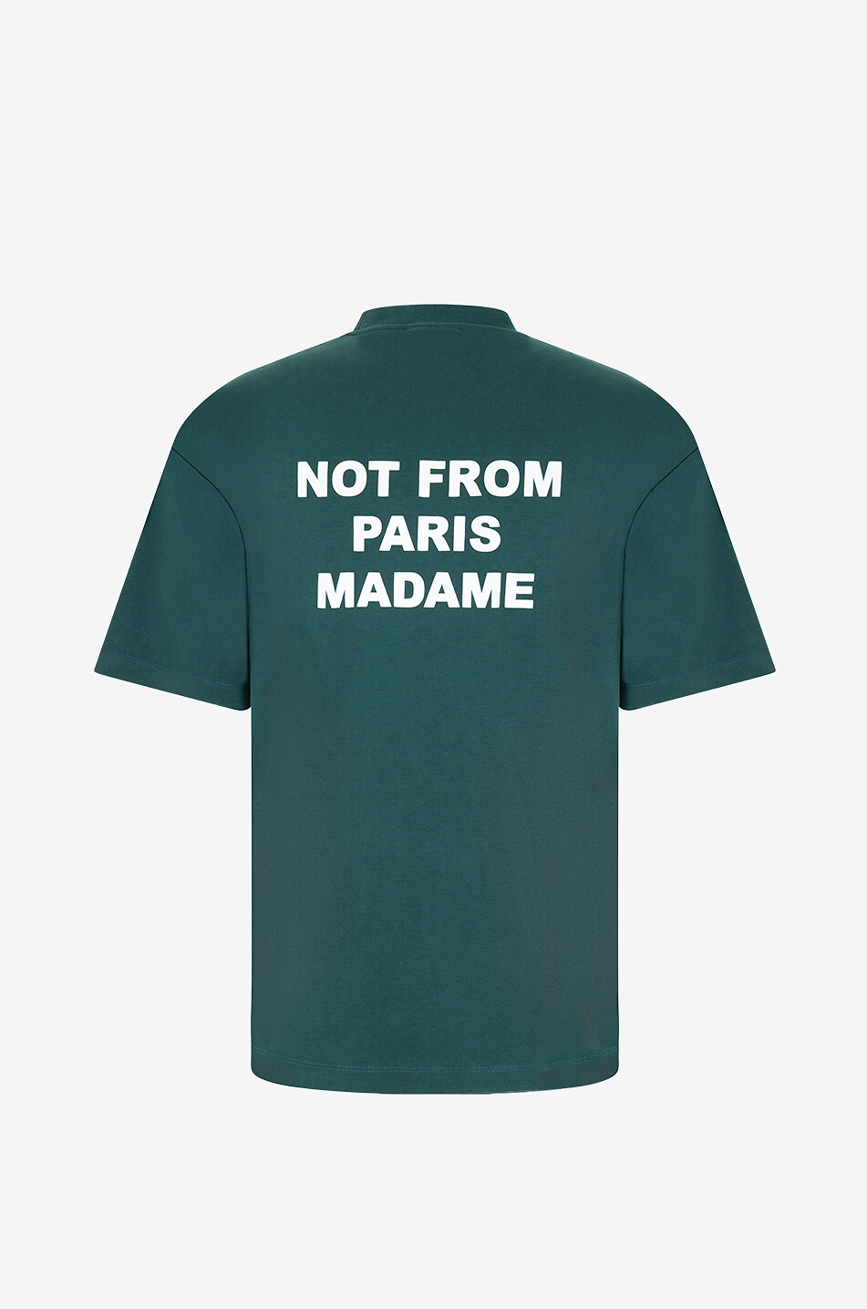 DROLE DE MONSIEUR T-shirt à manches courtes en coton Le T-Shirt Slogan. Homme VERT FONCÉ 2