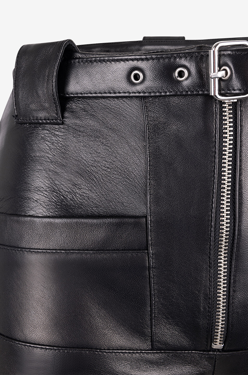 Pantalon en cuir d'agneau
