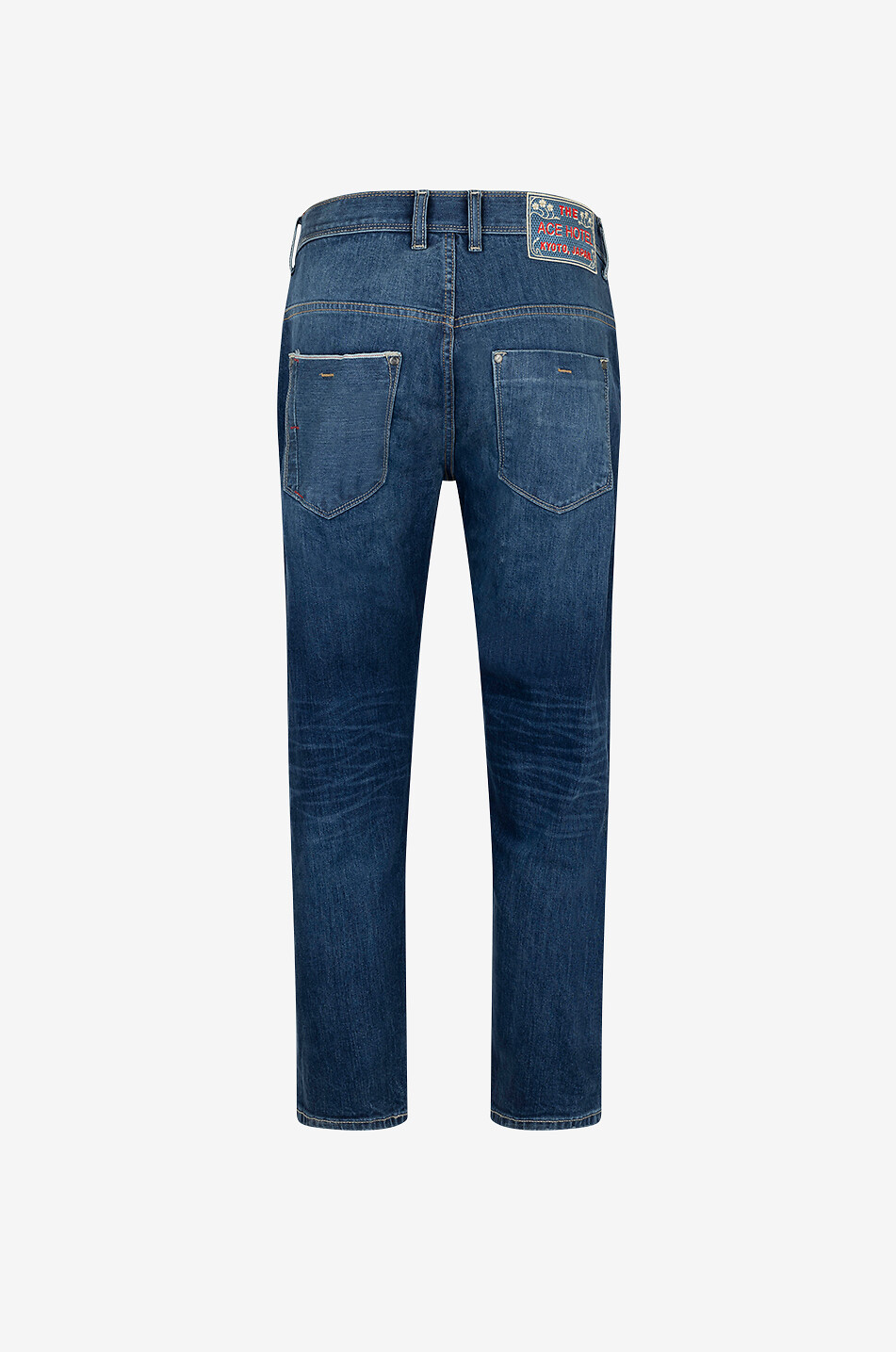 Ausgewaschene Karottenjeans aus Baumwolle AD 56 Japan Denim