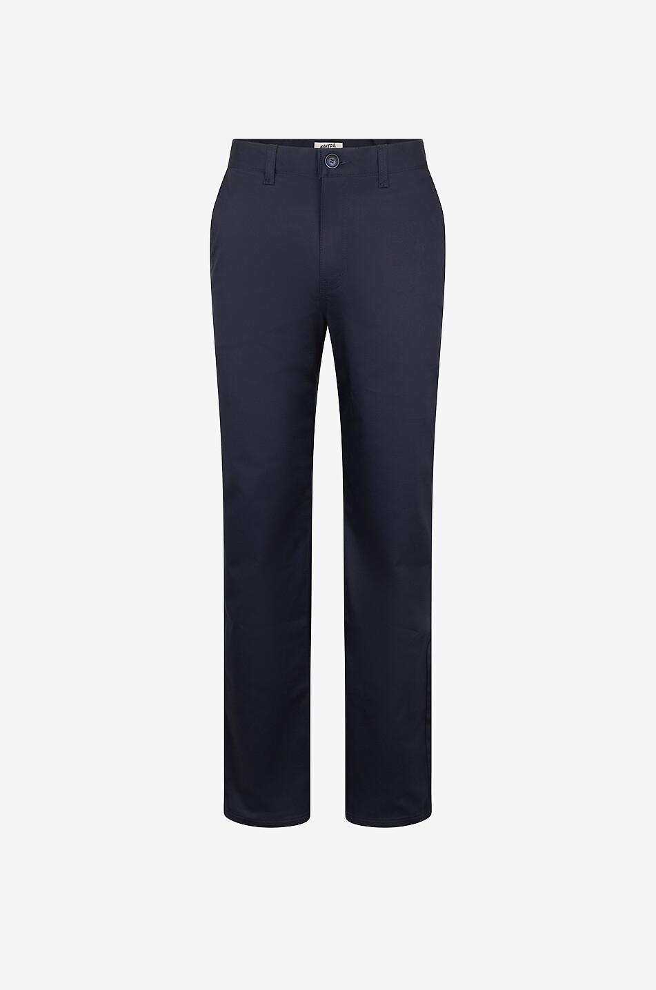 Cotton straight-leg chino trousers