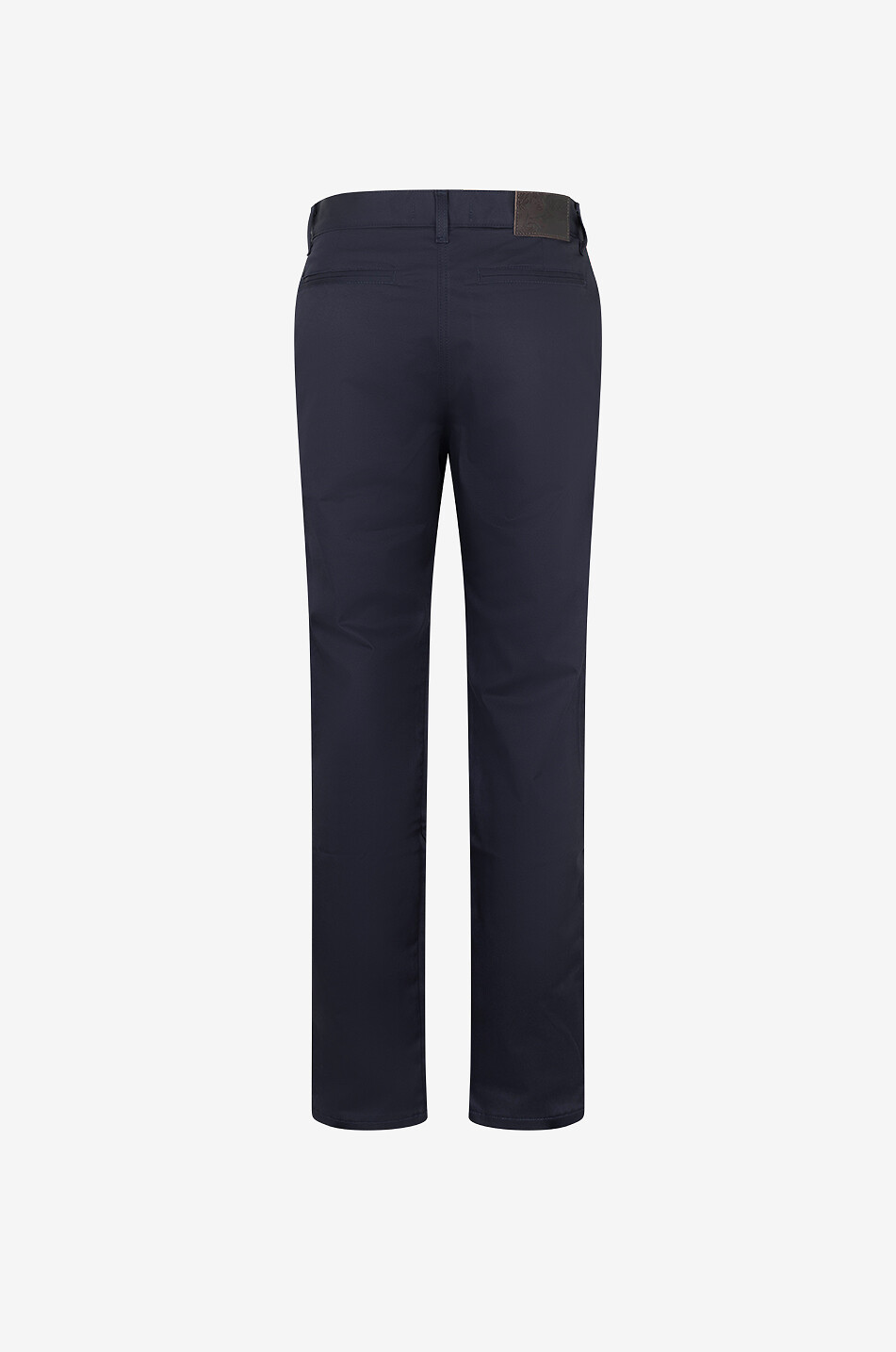 Cotton straight-leg chino trousers