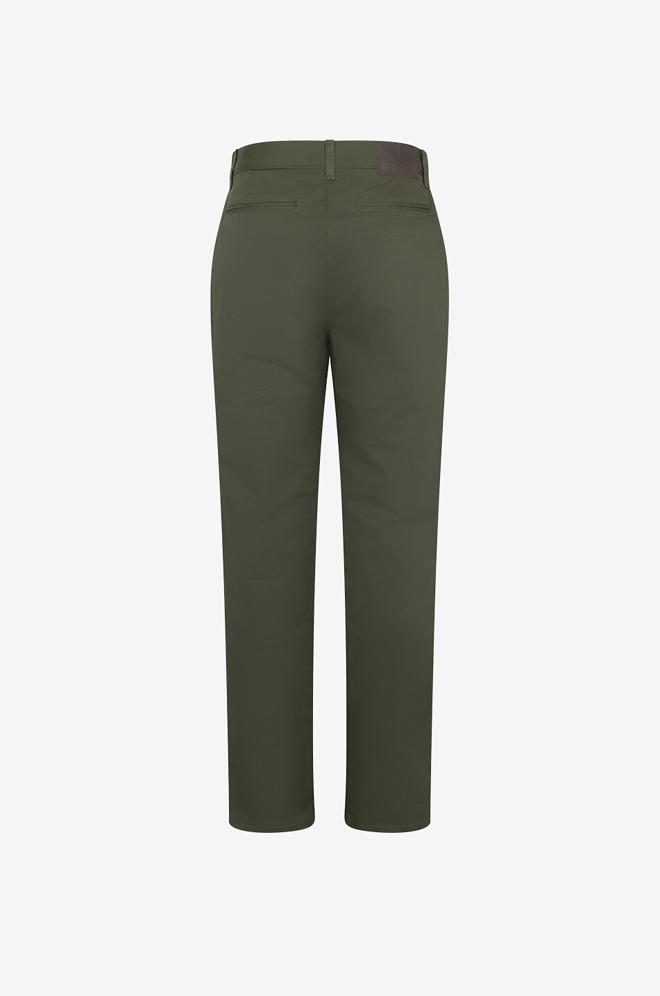 Gerade Chinohose aus Baumwolle