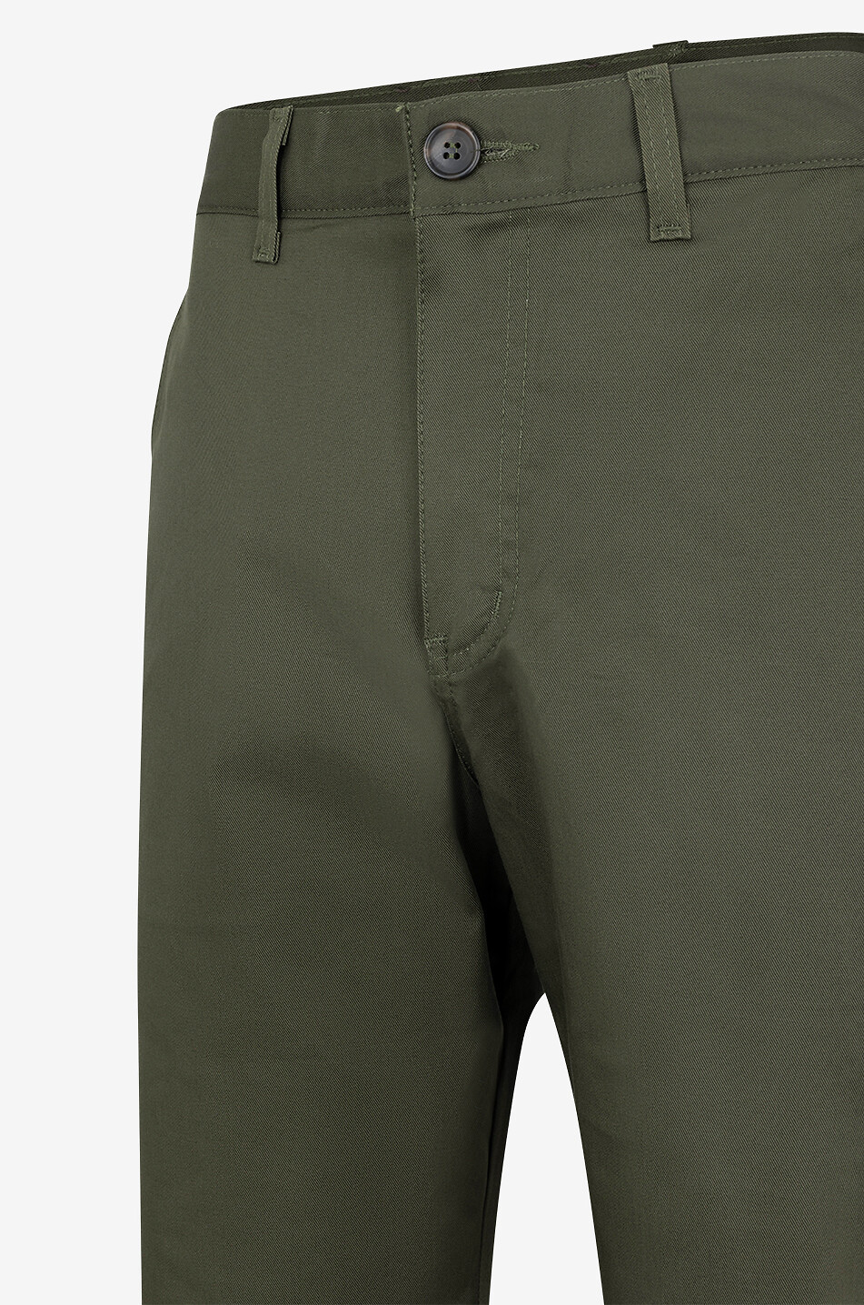 Gerade Chinohose aus Baumwolle