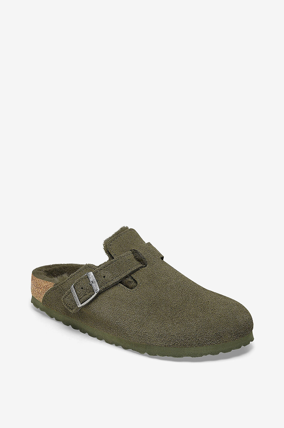 Mules en daim Boston