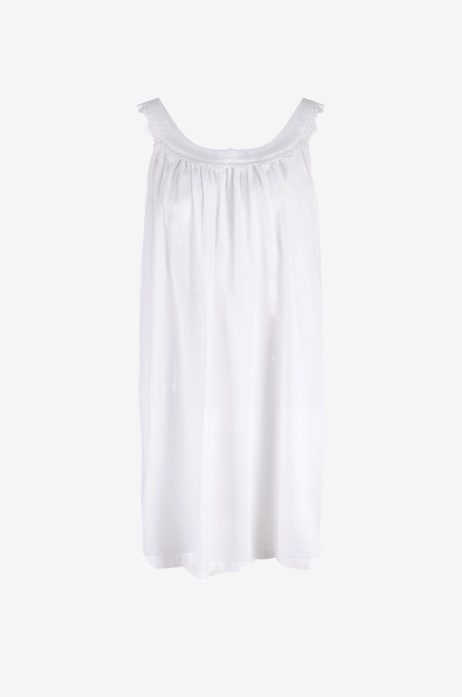CELESTINE Nuisette en coton Loredana Femme BLANC 1