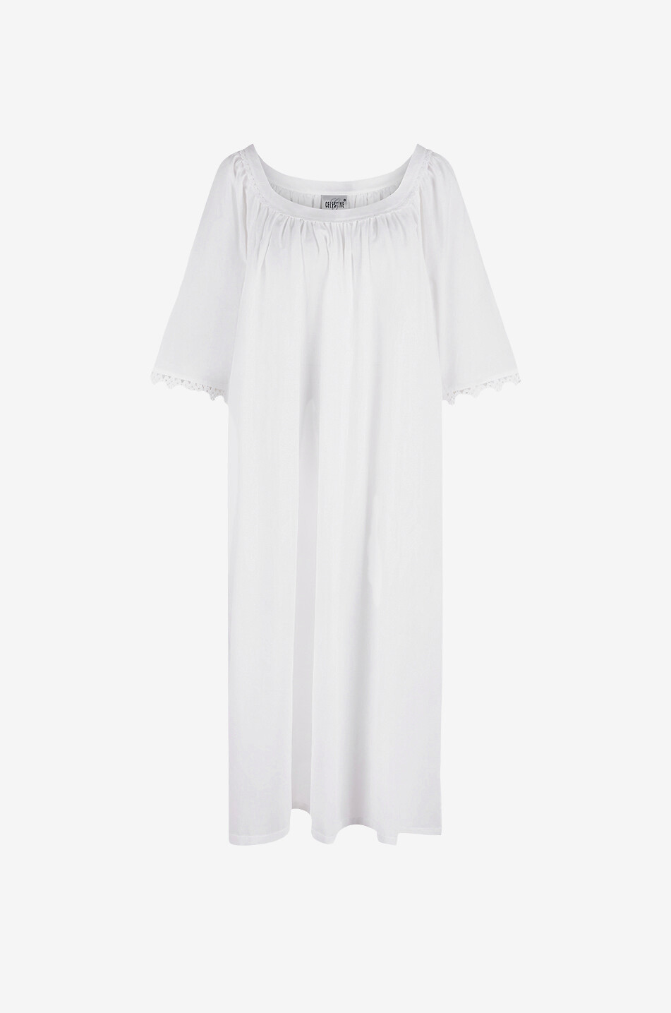 Loredana long cotton nightdress