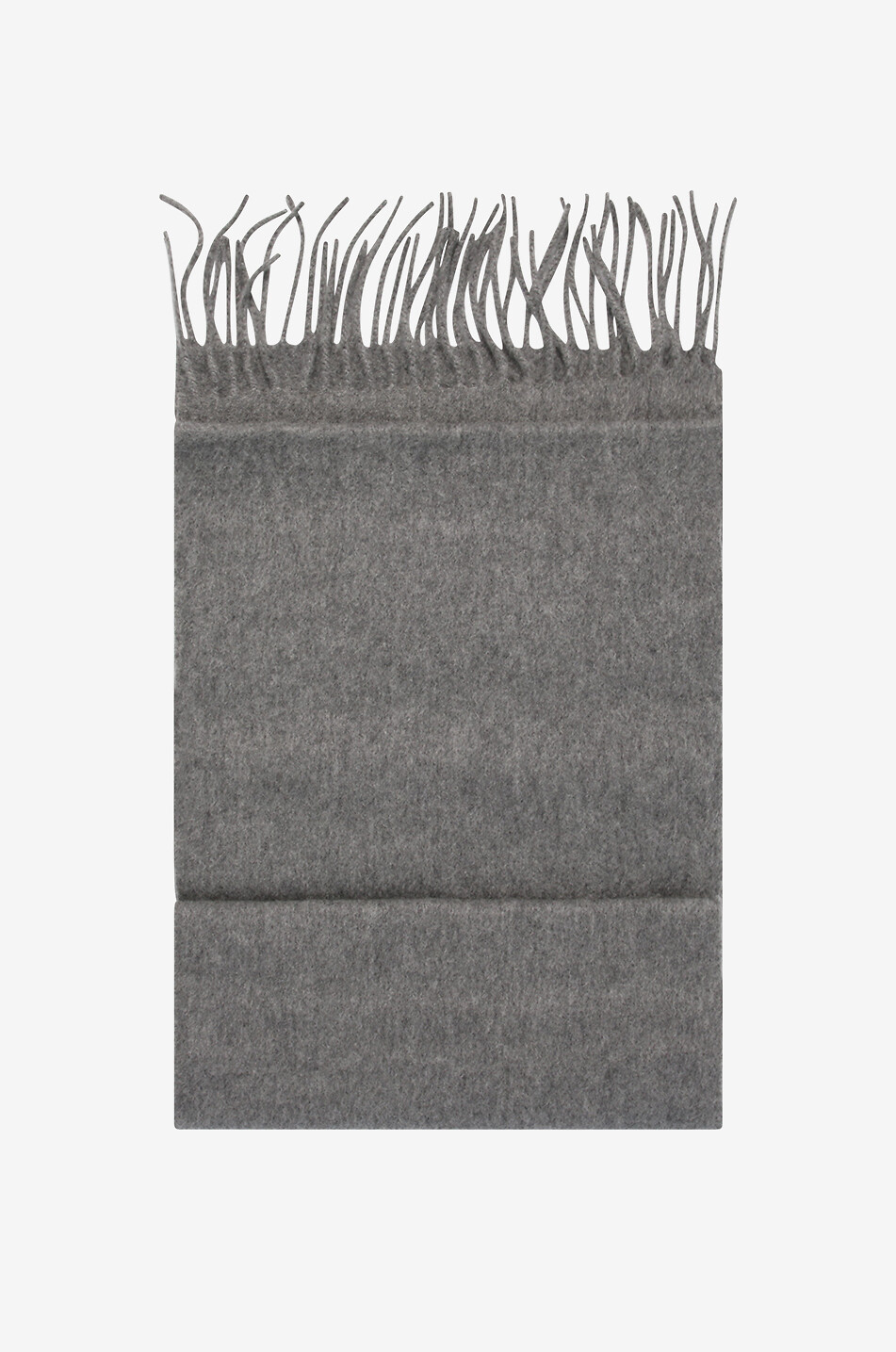 POLO RALPH LAUREN Polo M Classics embroidered cashmere scarf Men LIGHT GREY 2