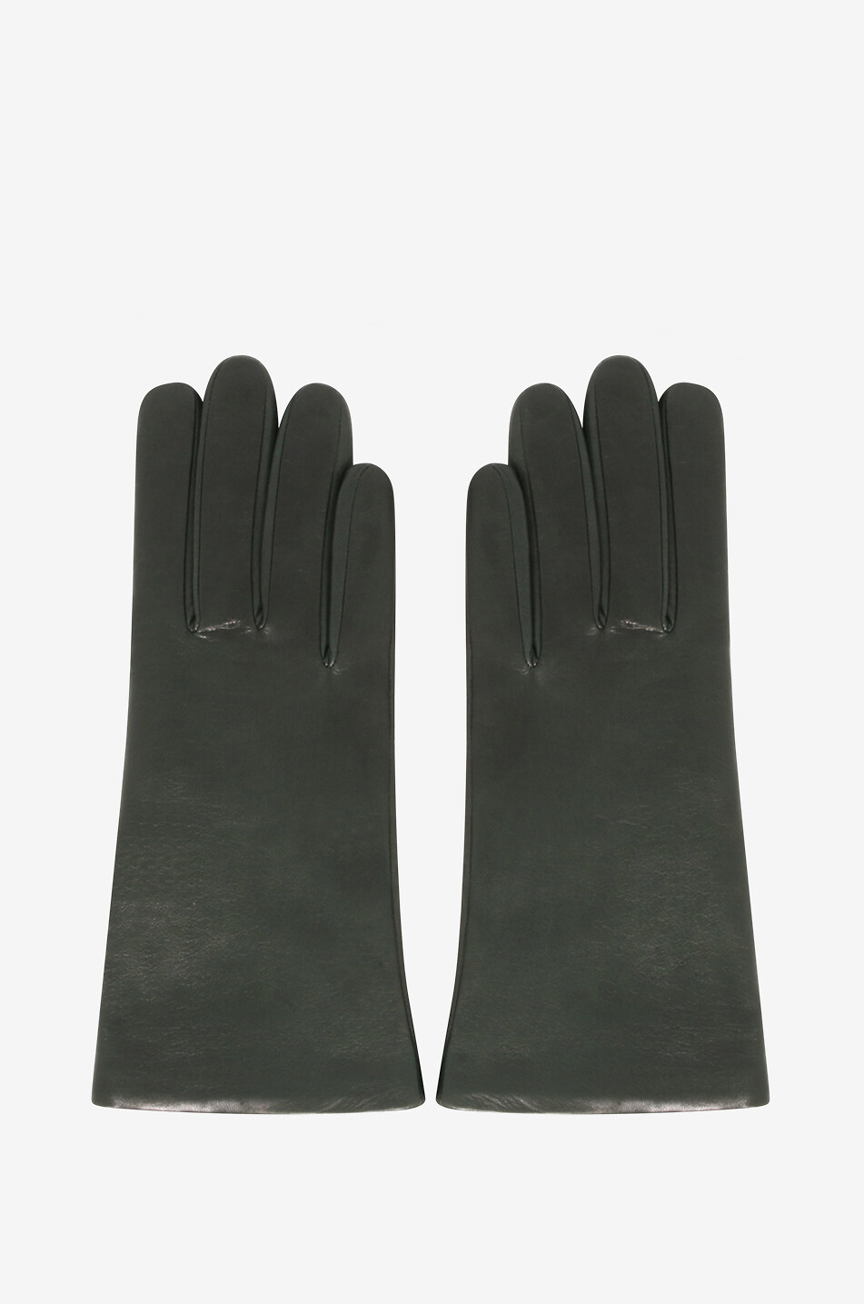 SERMONETA GLOVES Handschuhe aus Nappaleder mit Kaschmirfutter Damen KHAKI 1