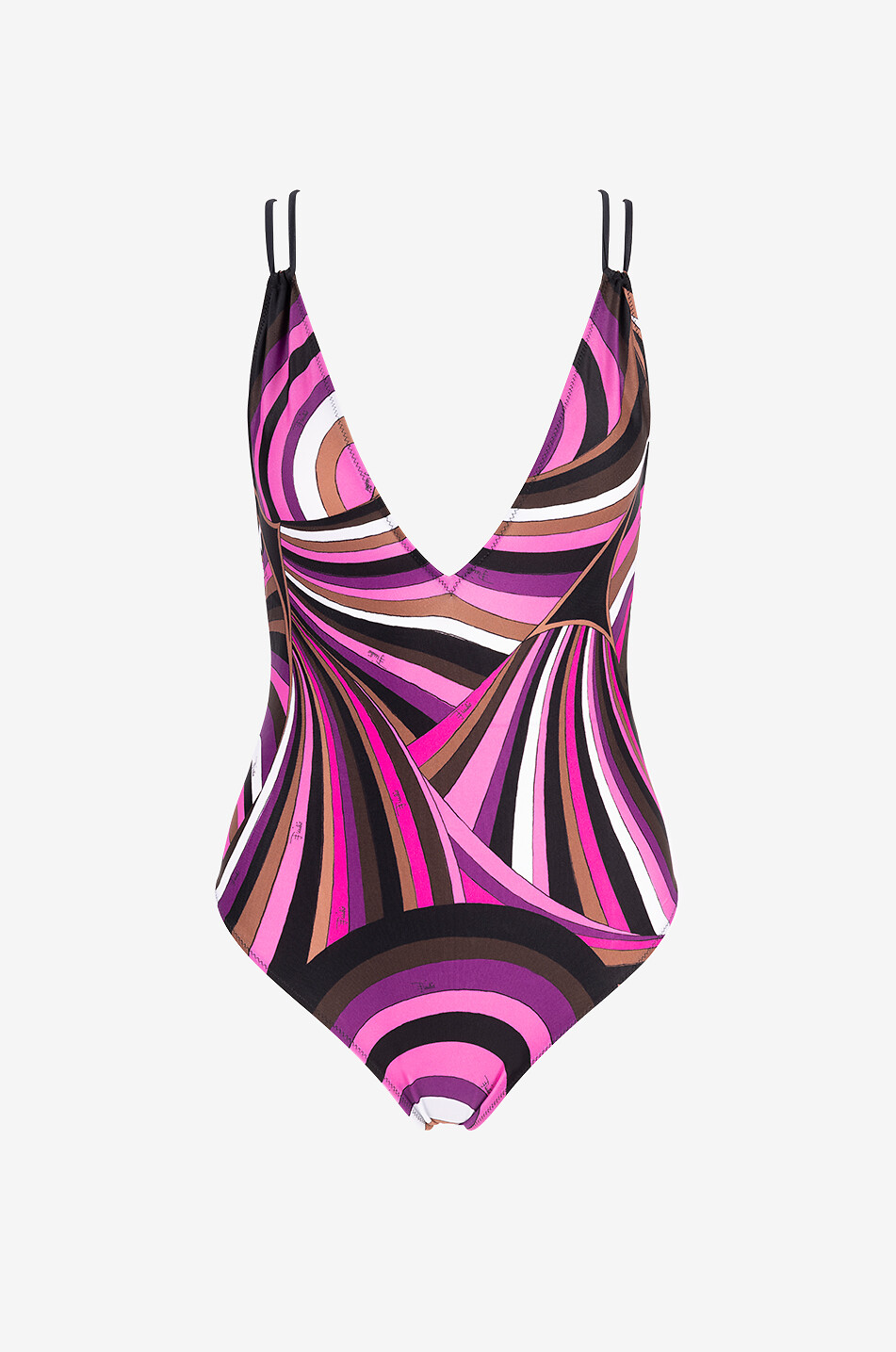 Iride V-neck swimsuit