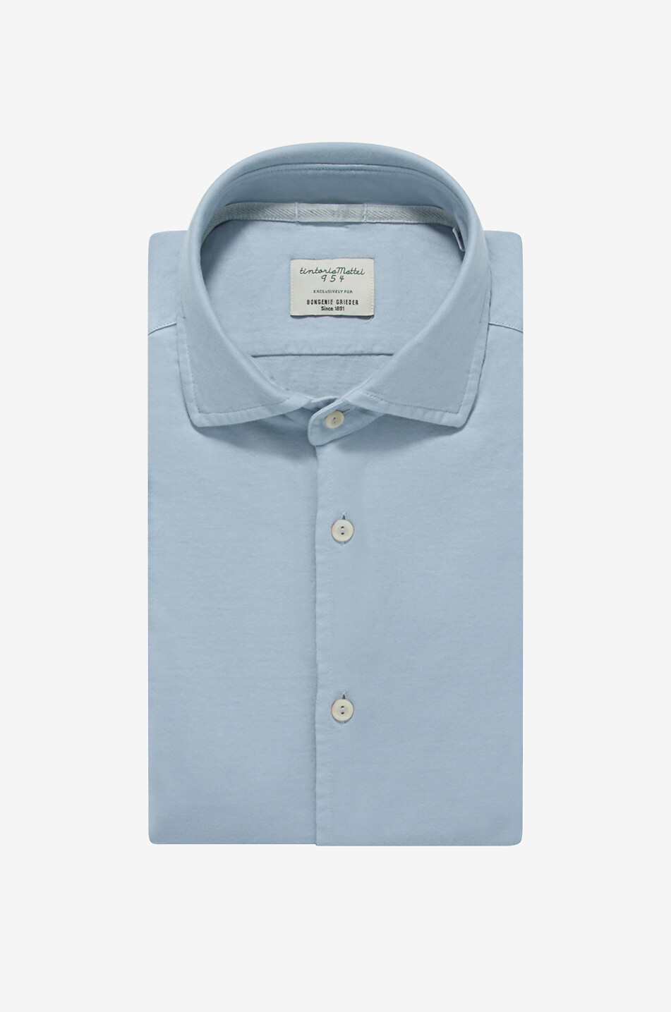 Cotton jersey long-sleeved shirt