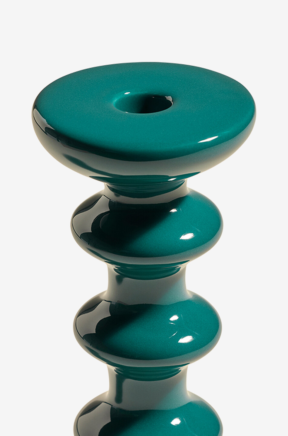 MAISON SARAH LAVOINE Bougeoir en céramique Slave - H25 Maison BLEU 3