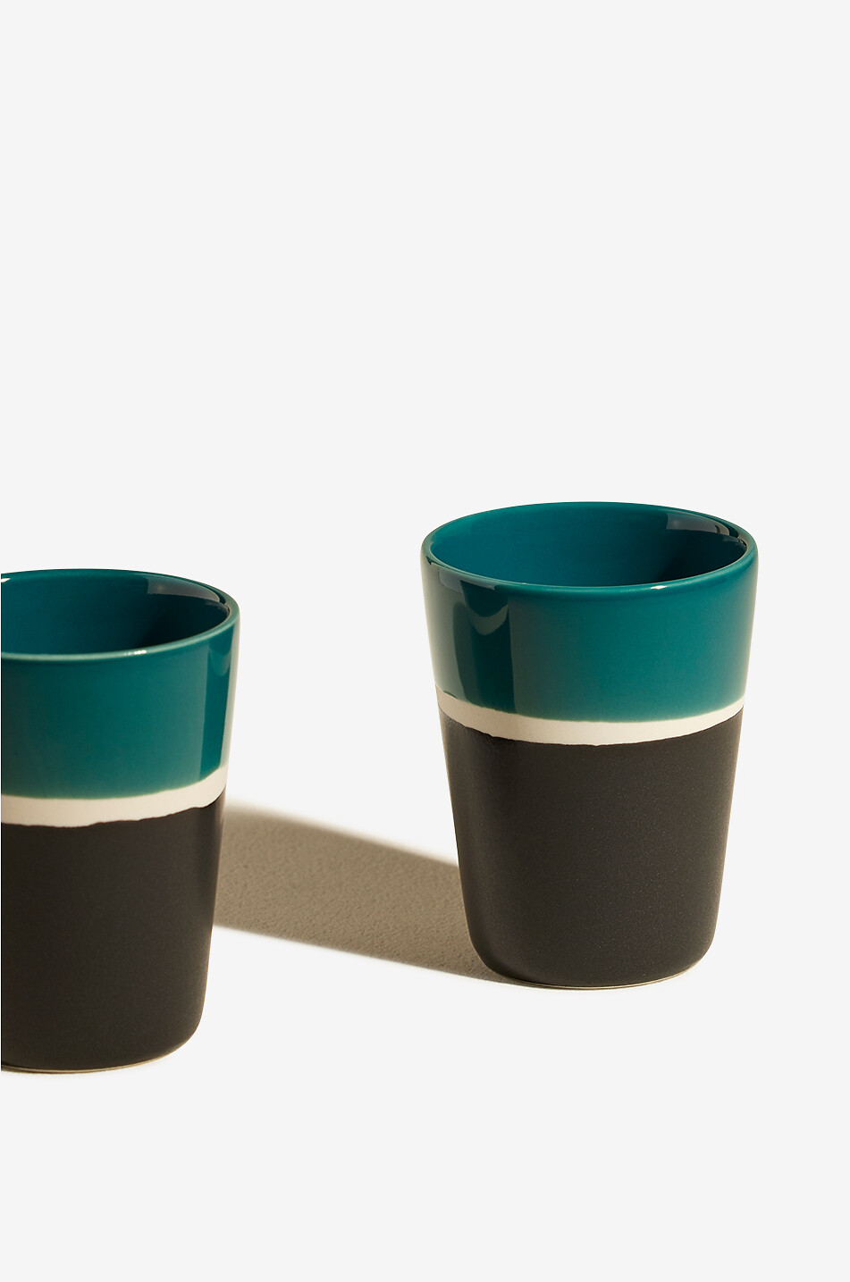 MAISON SARAH LAVOINE Keramik-Trinkbecher Sicilia - H10 Haus BLAU 3