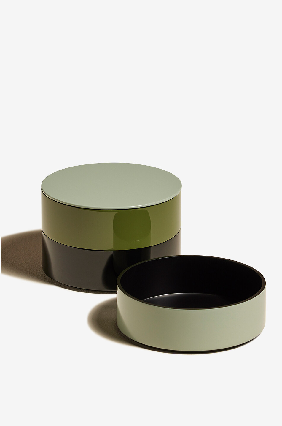 MAISON SARAH LAVOINE Totem - Large Model - lacquered wood large box Home LIGHT GREEN 3