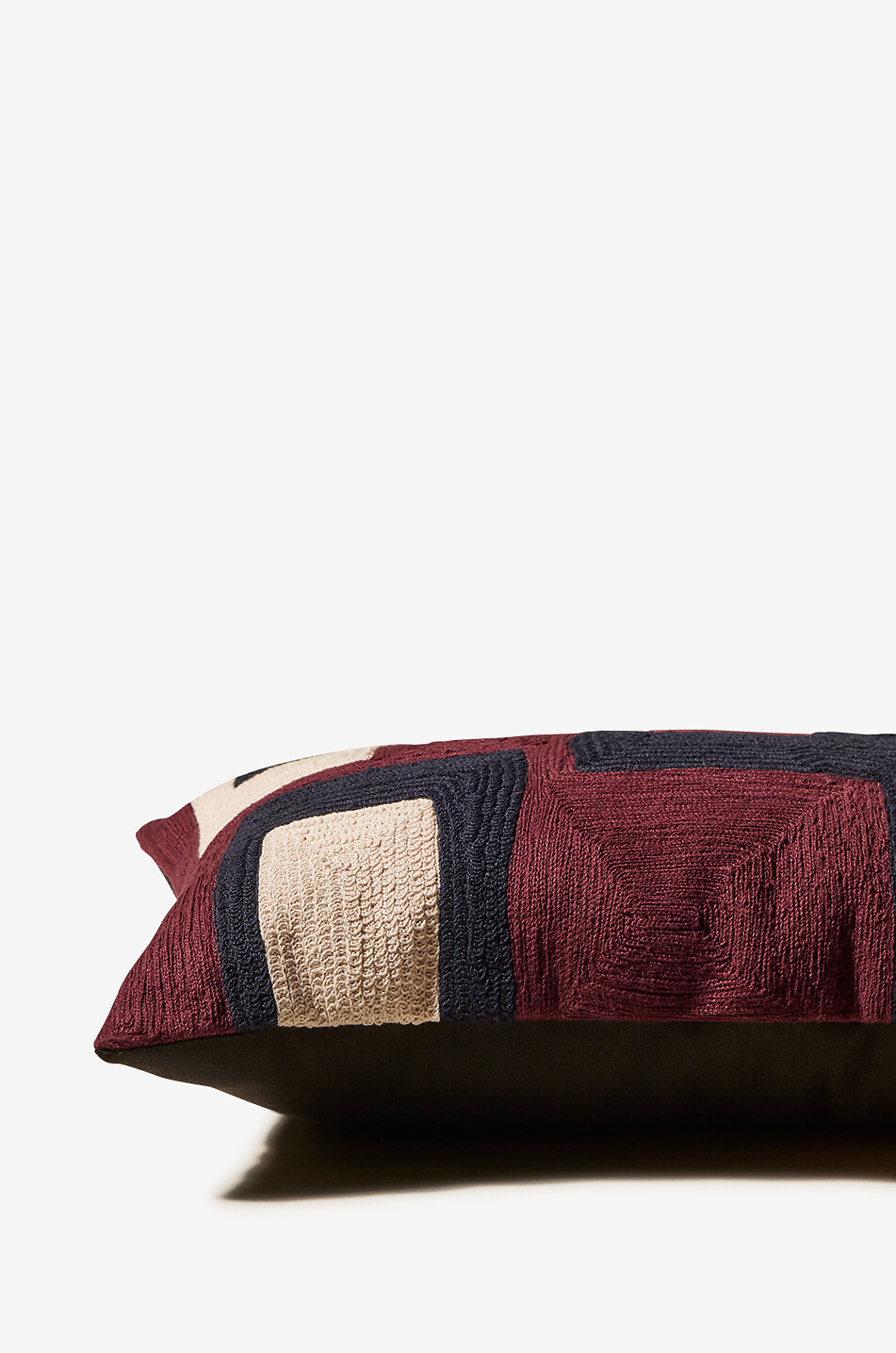 MAISON SARAH LAVOINE Coussin rectangulaire brodé Palette - Grand Modèle Maison MULTICOLORE 2