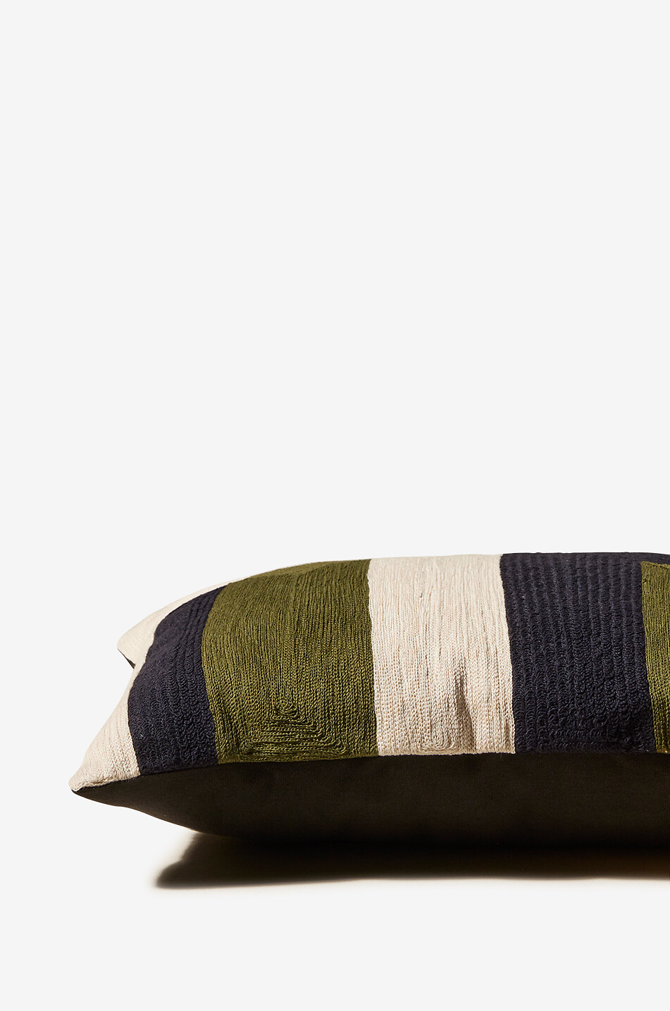 MAISON SARAH LAVOINE Coussin rectangulaire brodé Palette - Grand Modèle Maison MULTICOLORE1 2