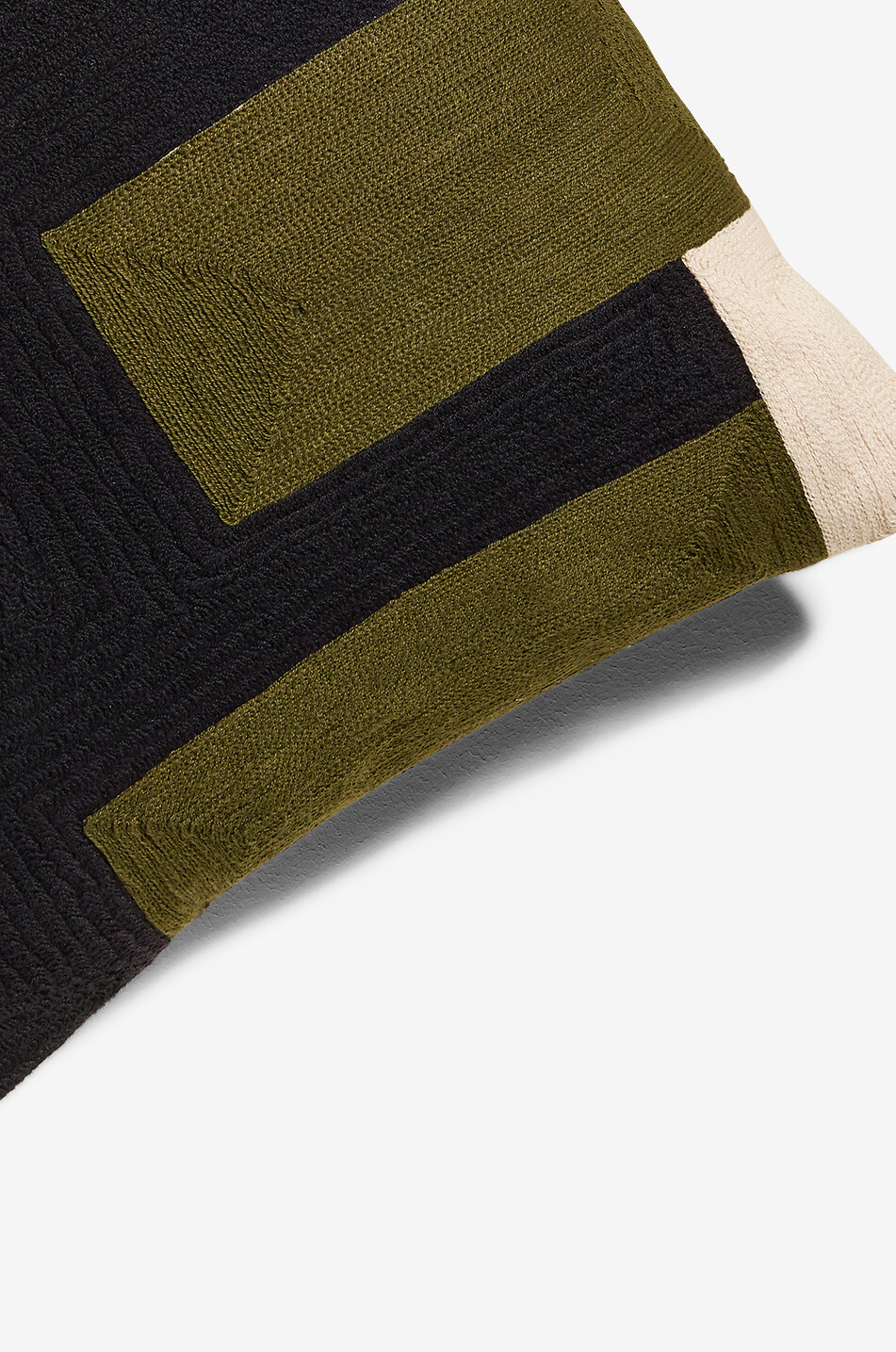 MAISON SARAH LAVOINE Coussin rectangulaire brodé Palette - Grand Modèle Maison MULTICOLORE1 3