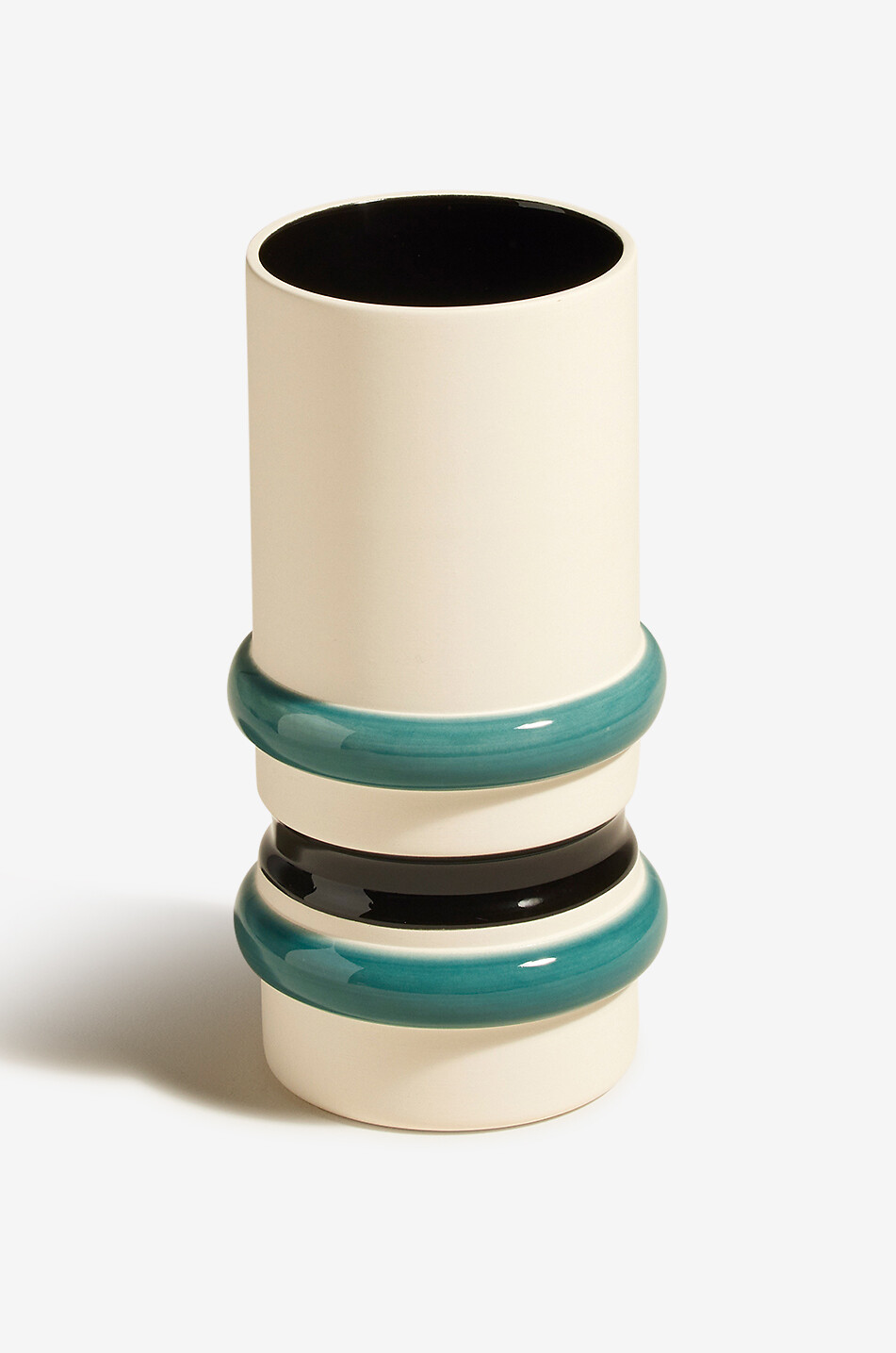 MAISON SARAH LAVOINE Vase en céramique Aquarius - H23 Maison BLEU 2