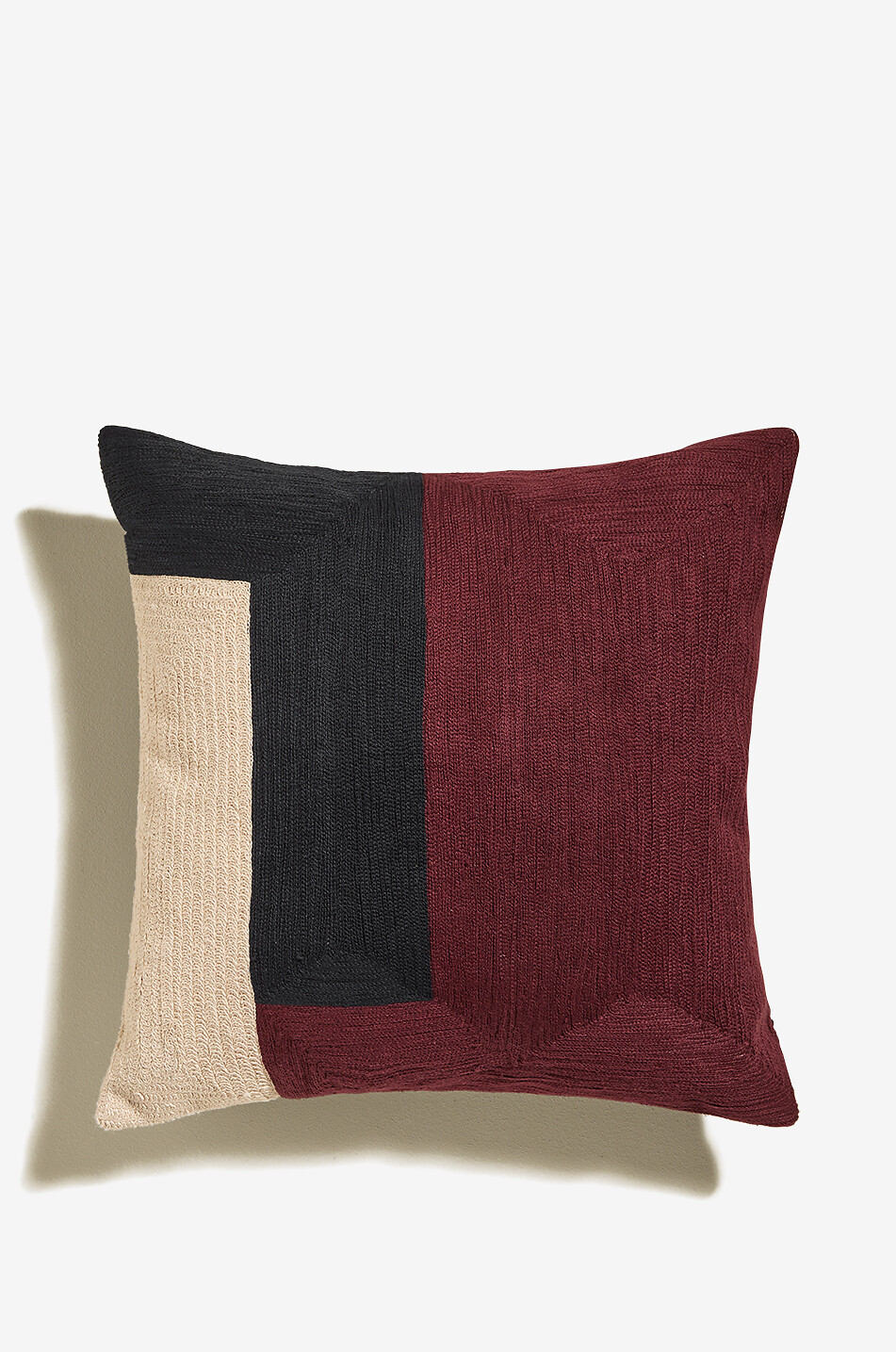 Besticktes quadratisches Kissen Palette - Kleines Modell