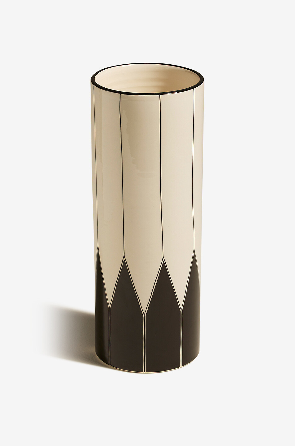 MAISON SARAH LAVOINE Vase en céramique Daria - Grand Modèle Maison NOIR 1