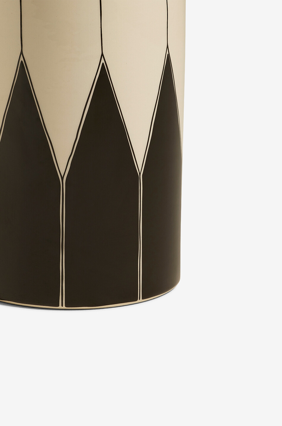 MAISON SARAH LAVOINE Vase en céramique Daria - Grand Modèle Maison NOIR 2