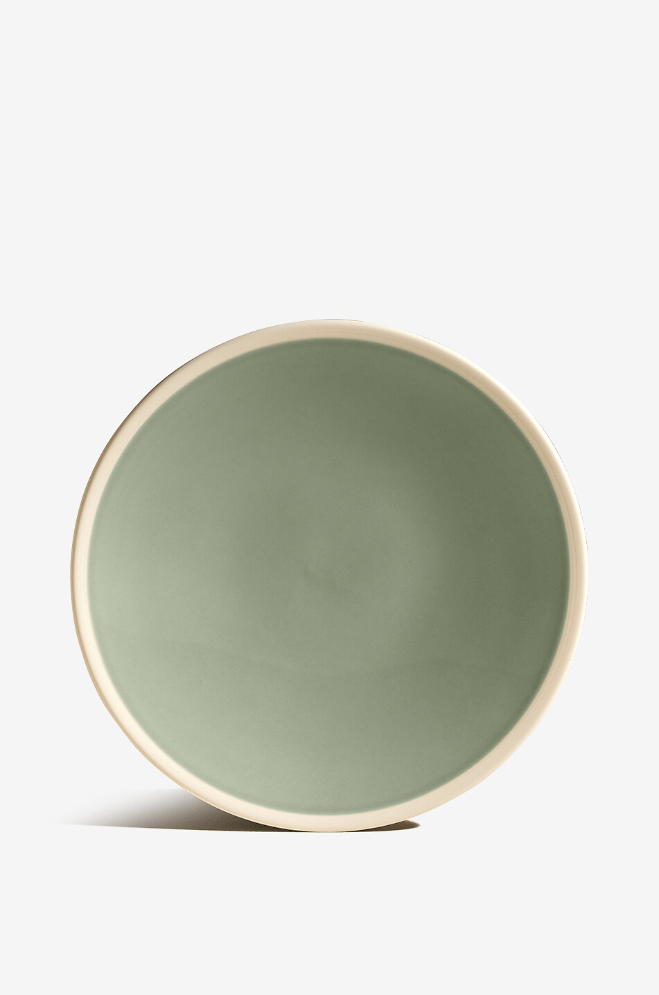 Flacher Teller aus Steingut Sicilia