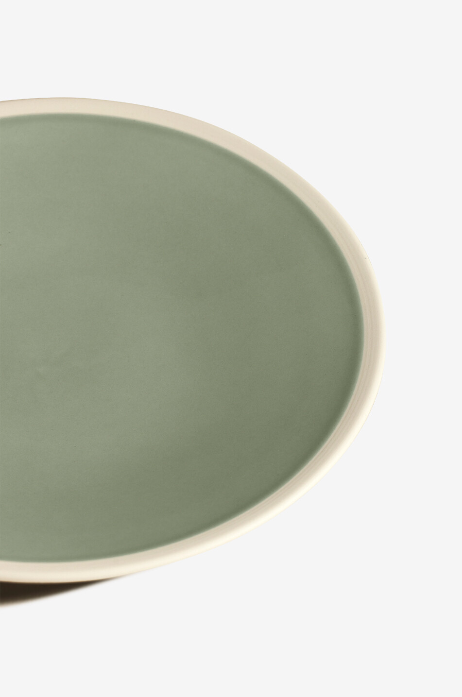 MAISON SARAH LAVOINE Flacher Teller aus Steingut Sicilia Haus GRÜN 4