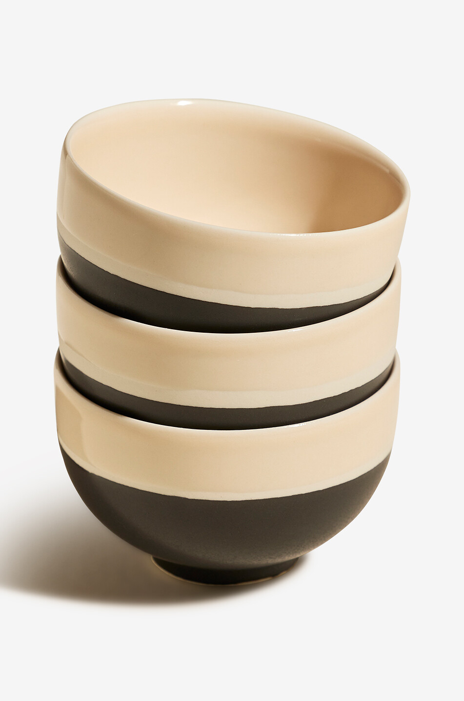 MAISON SARAH LAVOINE Bol à thé en grès Sicilia Maison BLANC 3