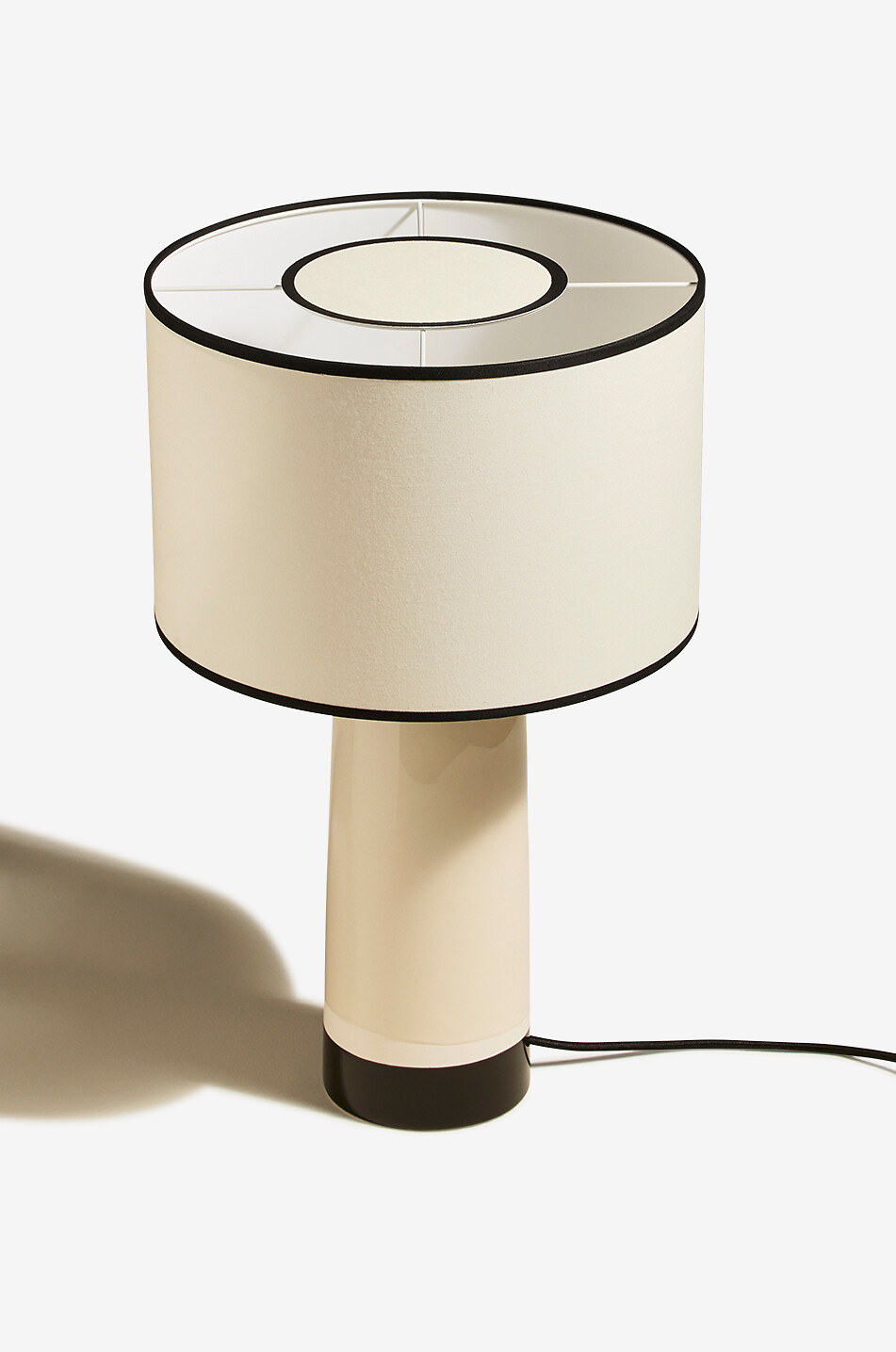 MAISON SARAH LAVOINE Lampe de table Sicilia - Petit Modèle Maison BLANC CASSE 2