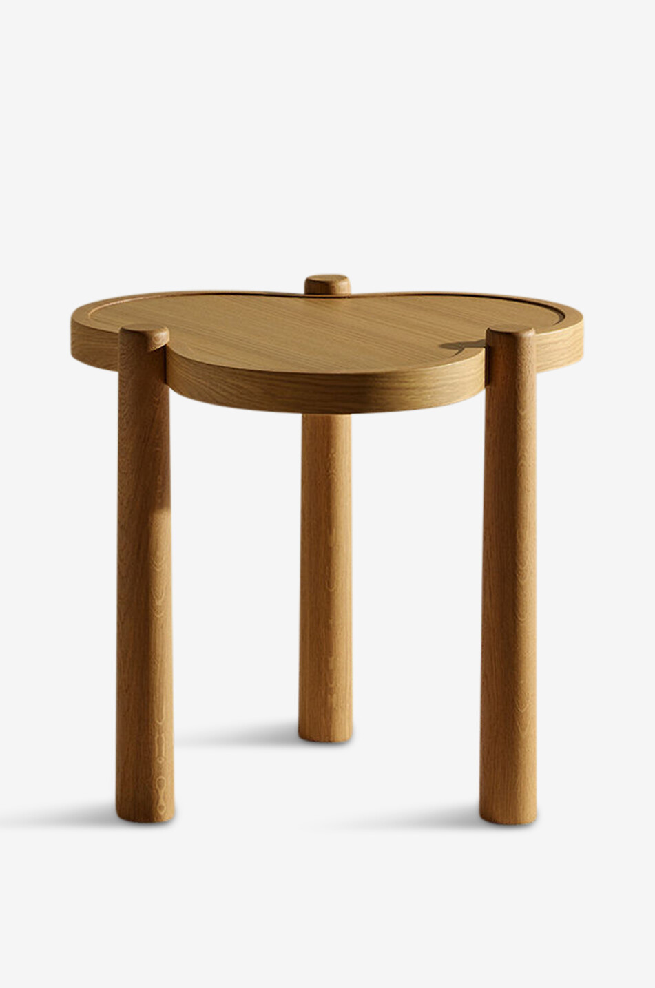 MAISON SARAH LAVOINE Agapé oak nesting table - Medium model Home BROWN 1