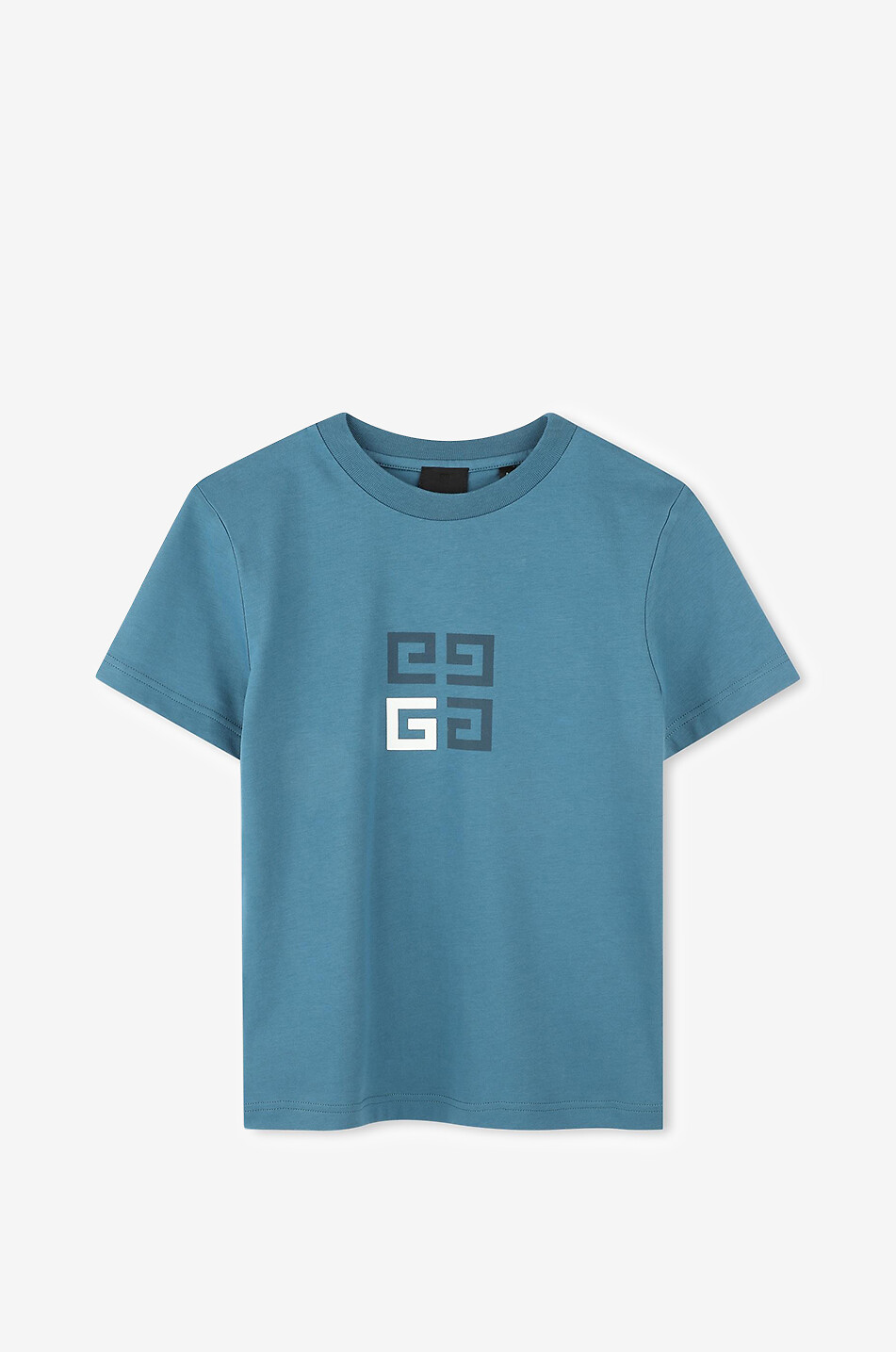 GIVENCHY 4G boys' short-sleeved T-shirt Boy BLUE 1