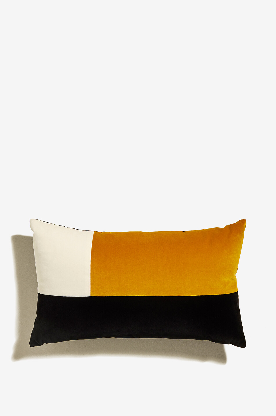 MAISON SARAH LAVOINE Coussin rectangulaire en velours Échec et Mat Maison MULTICOLORE1 1