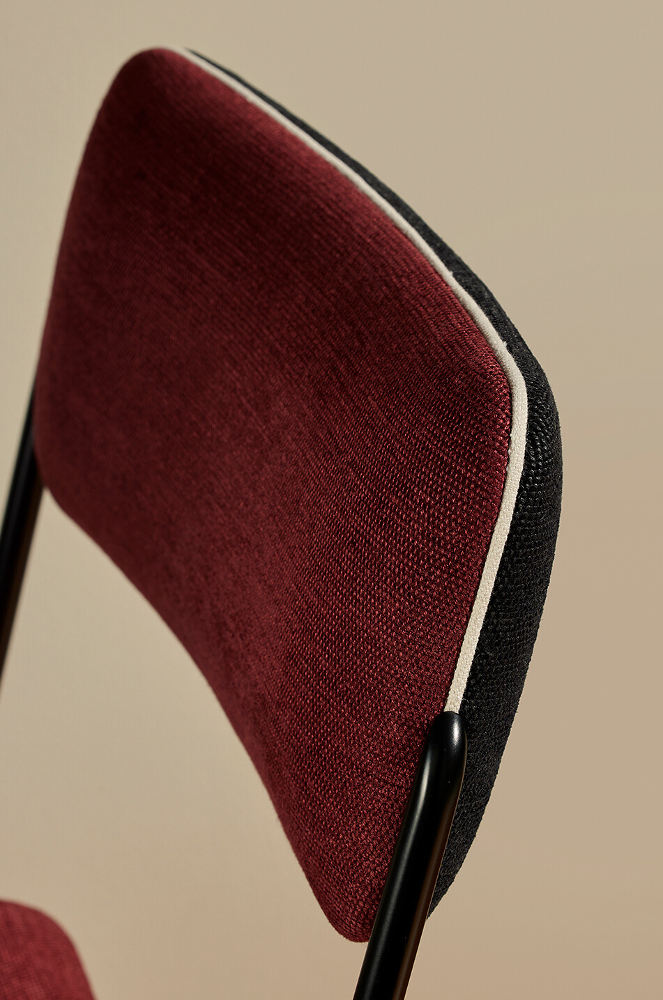 MAISON SARAH LAVOINE Chaise en métal et tissu Double Jeu Maison MULTICOLORE 4