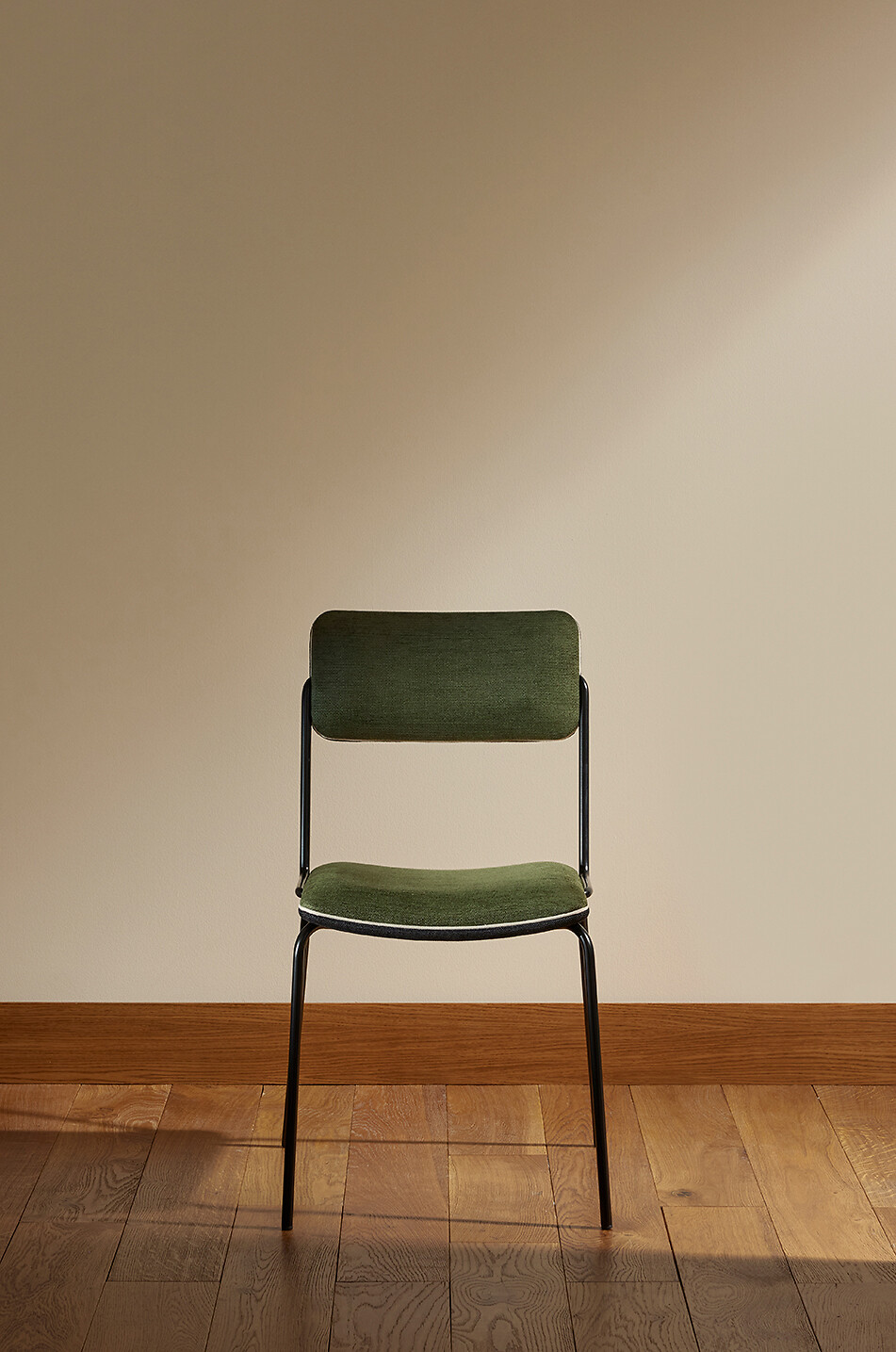 MAISON SARAH LAVOINE Chaise en métal et tissu Double Jeu Maison VERT 2