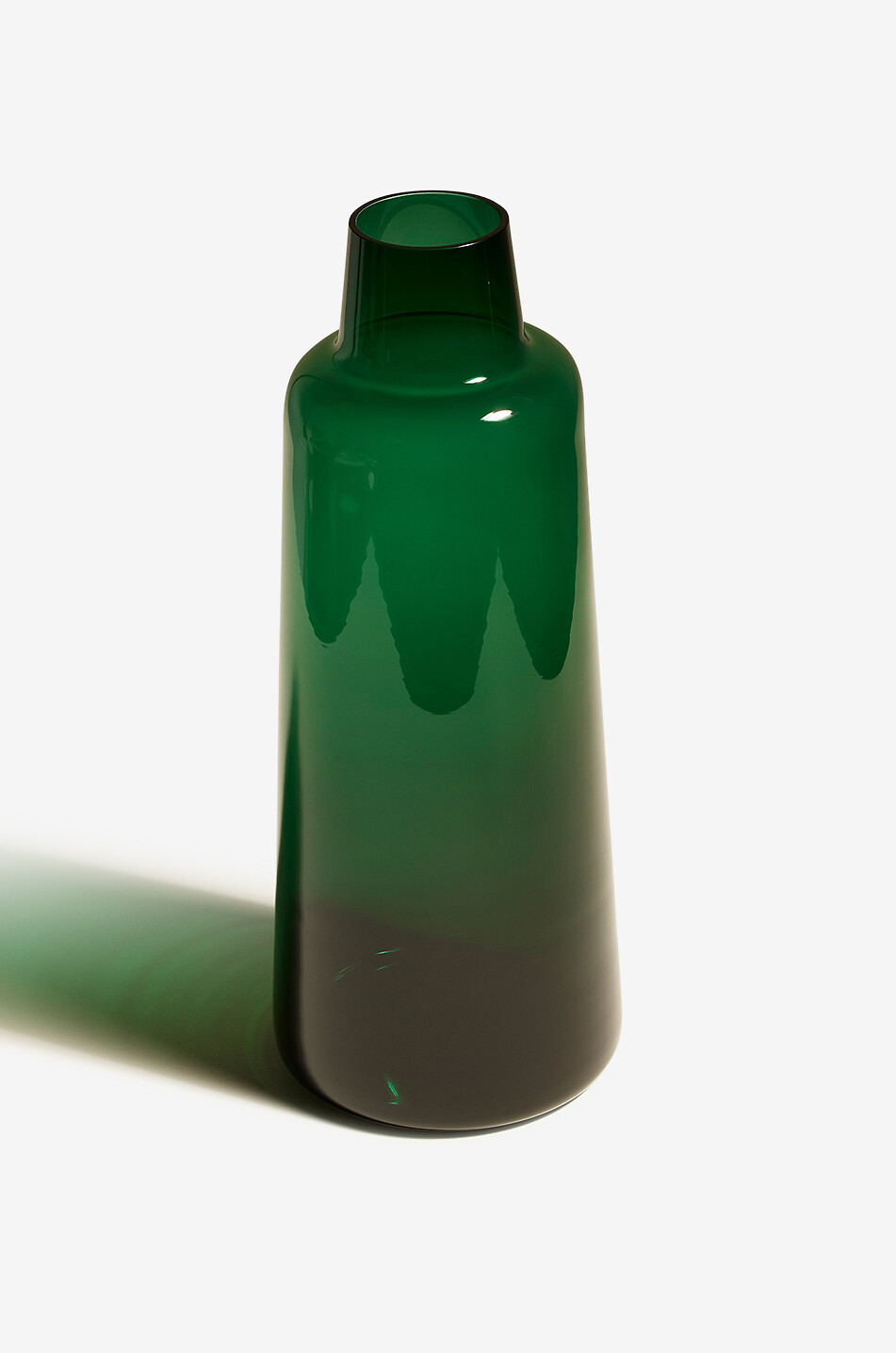 MAISON SARAH LAVOINE Vase en verre Pure - Grand Modèle Maison VERT FONCÉ 2