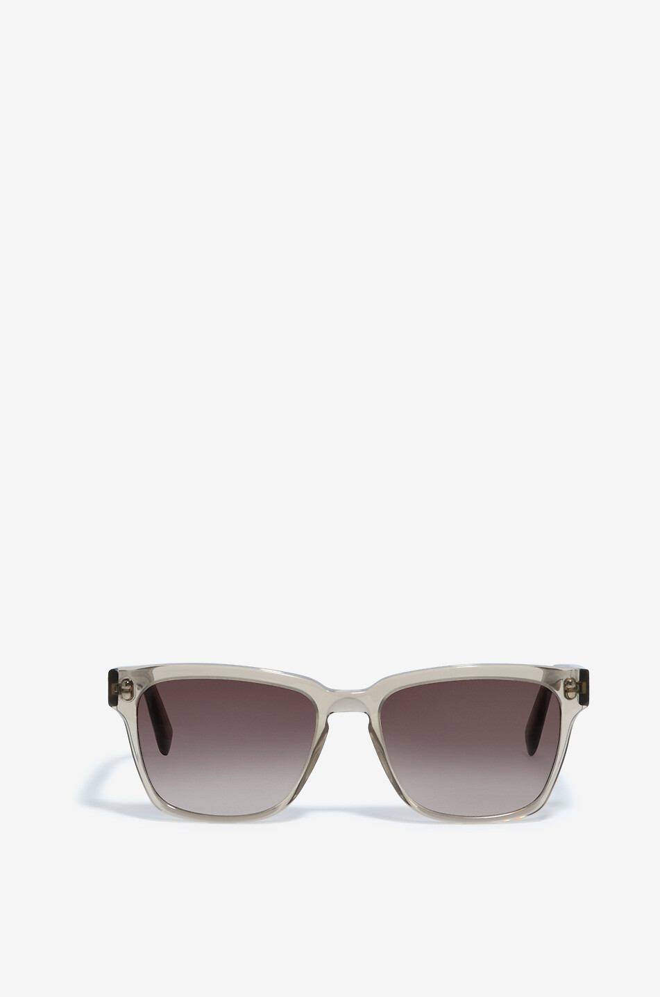 VIU Lunettes de soleil en acétate The Handsome Homme GRIS CLAIR 1