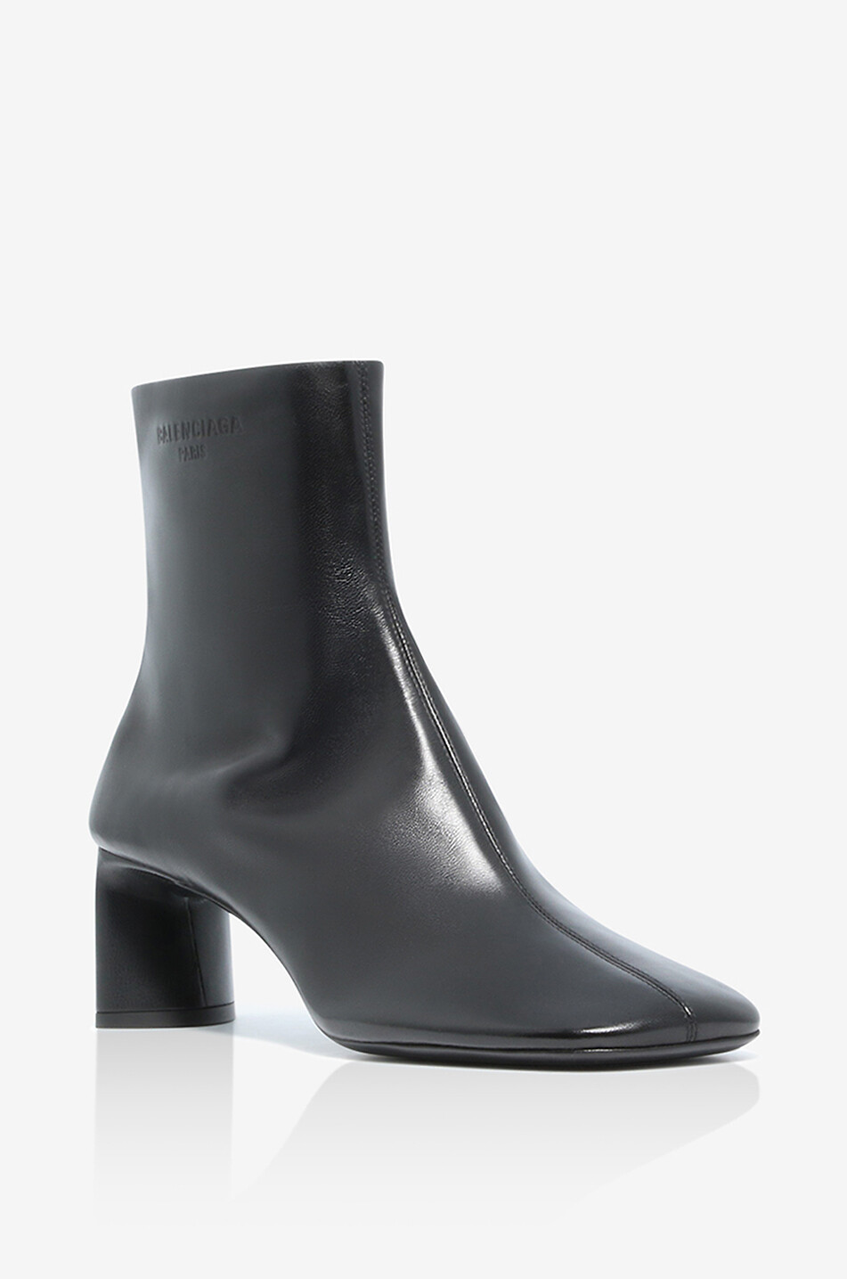 Dutyfree 60 heeled nappa leather ankle boots